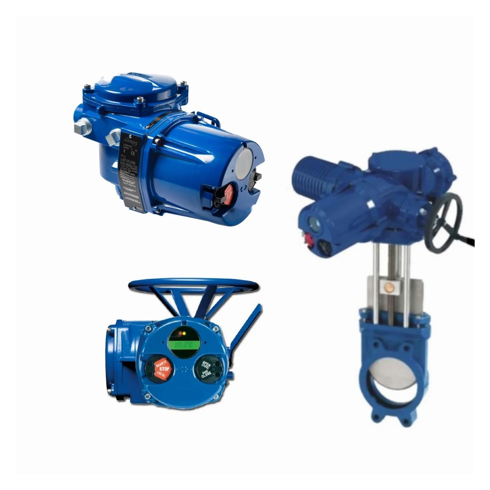 KACOME with Electric Actuator QX 4-20 mA IP68 Electric Actuator gate Valve Valve Operating Principle