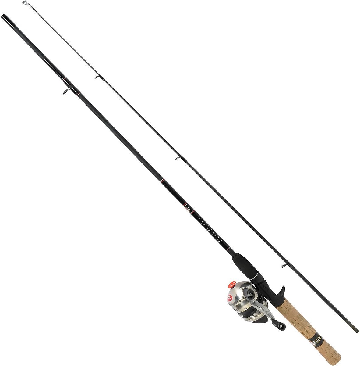 Zebco 33J/ZAS602M Spincast Fishing Rod and Reel Combo