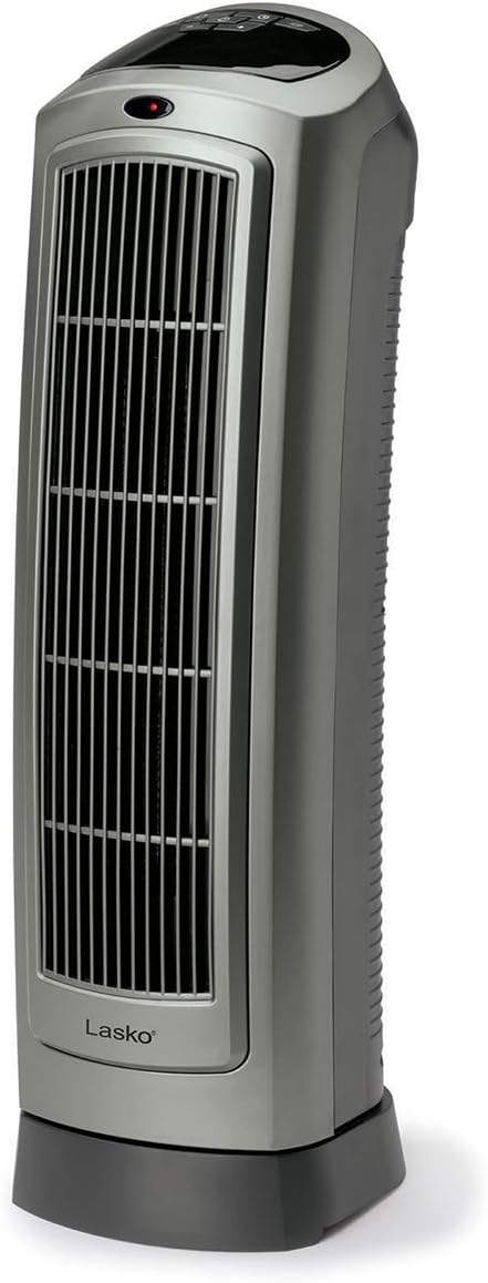 Lasko5538 Ceramic Tower Heater with Remote Control
