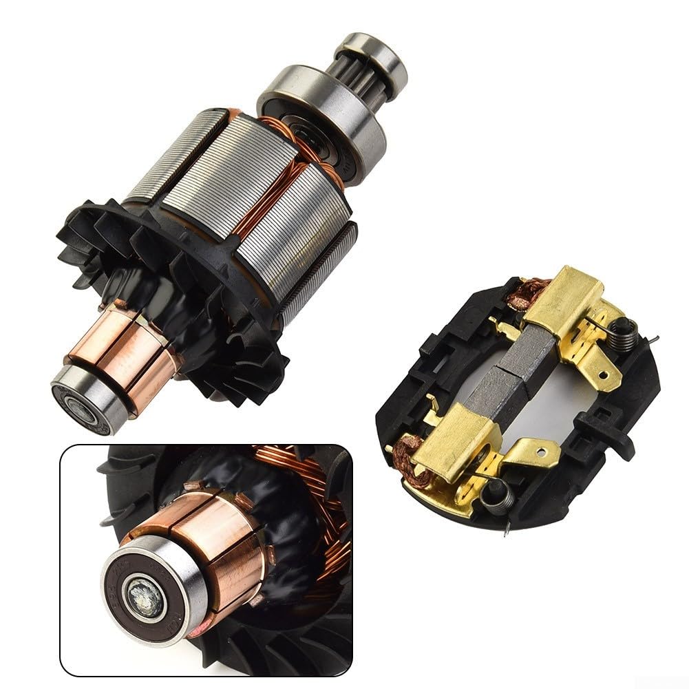 Motore 18 V e porta spazzole per DCH243 DCH253 | Adatto ai modelli DCH243, DCH253, include motore e supporto, prestazioni stabili, installazione facile