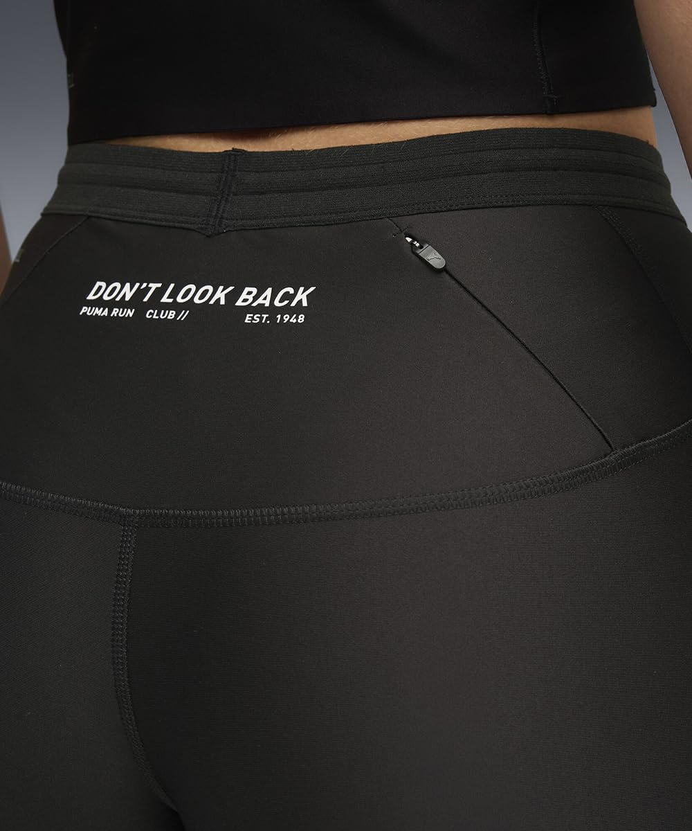 PUMA Damen RUN CLUB Graphic Radlerhose