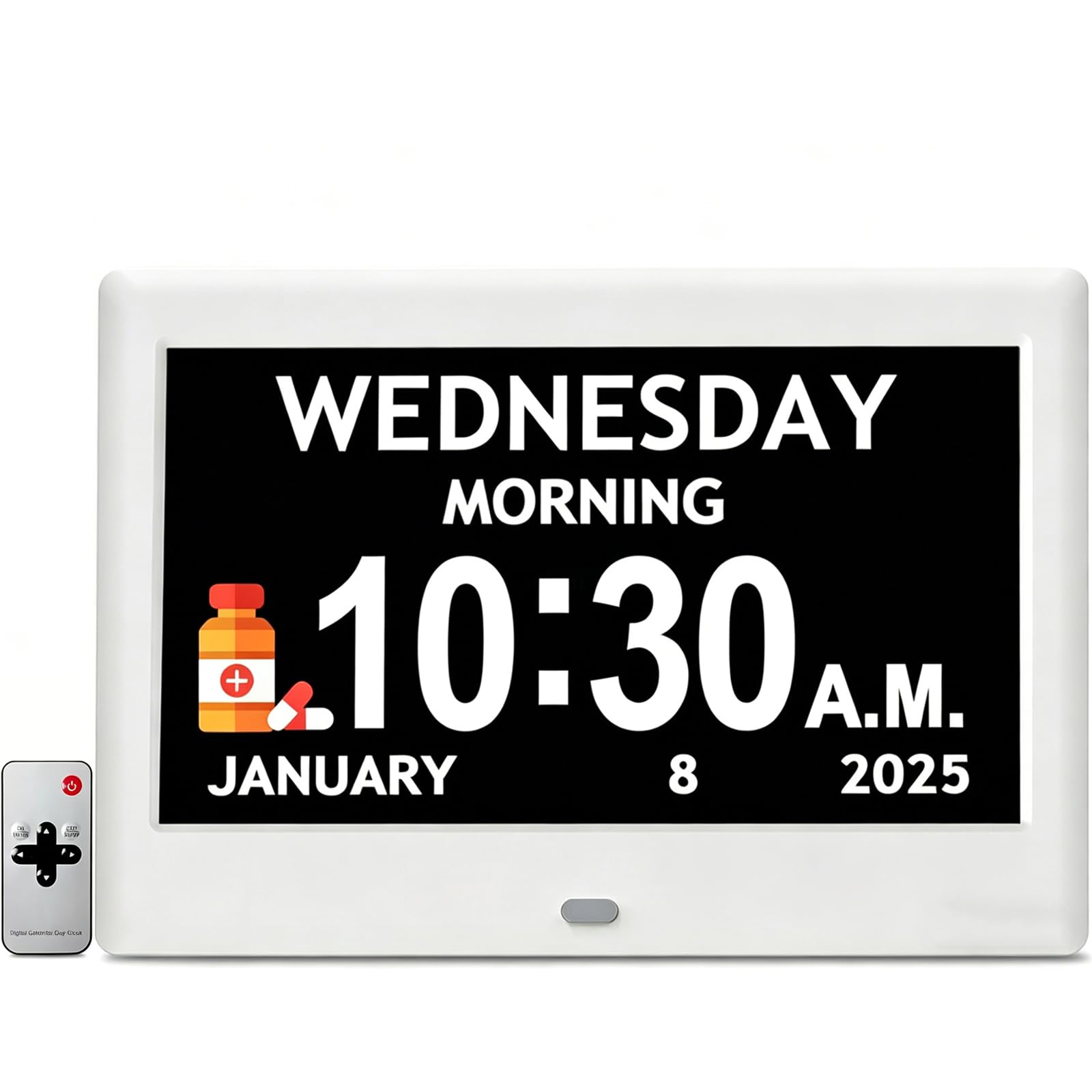 Pastigio 7 inch Digital Clocks