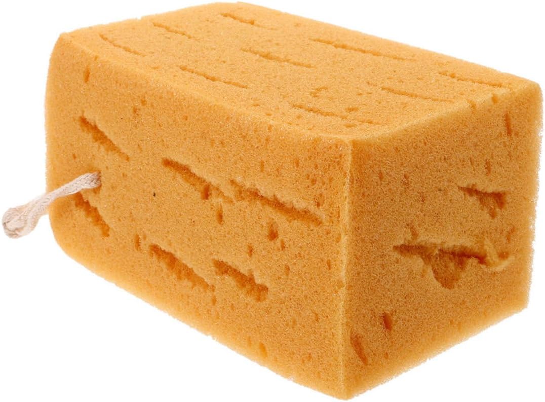 Amosfun Large Wash Sponge for Car Cleaning Soft Non Scratch Auto Detailing Tool Efficient Ergonomic Design for Safe Use for Versatile Car Washing