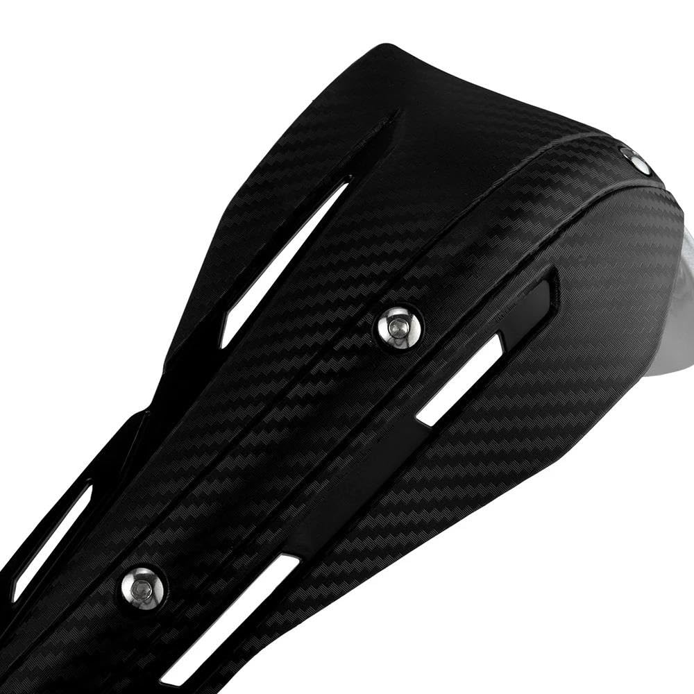 Protectores Manos Moto para Tiger Guardamanos Motocicleta Protector Mano Protector Palanca Embrague Freno Guardamanos Parabrisas(White)