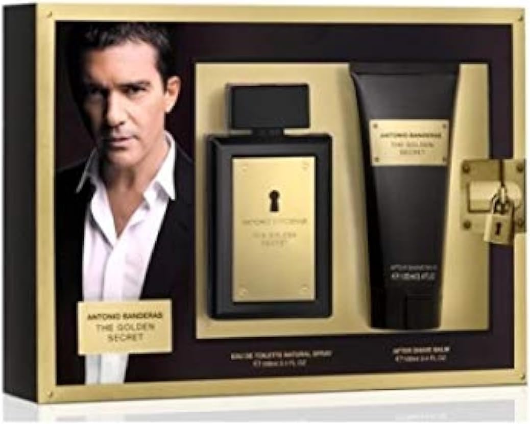 The Golden Secret Gift Set For Men Eau de Toilette With After Shave Balm 100ml