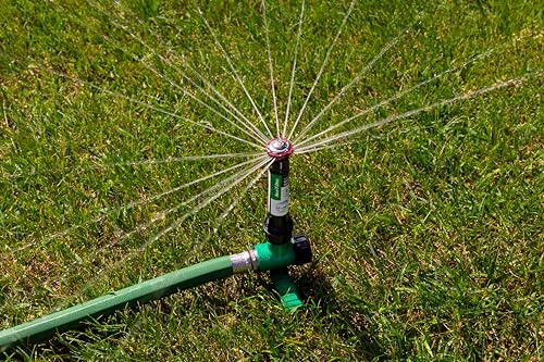 Rain Bird RVANSP Hose-End High-Efficiency Pro Rotary Sprinkler on Large Metal Spike, Hand Adjustable, 45° - 270° Pattern, 17' - 24' Spray Distance by Rain Bird - Image 4