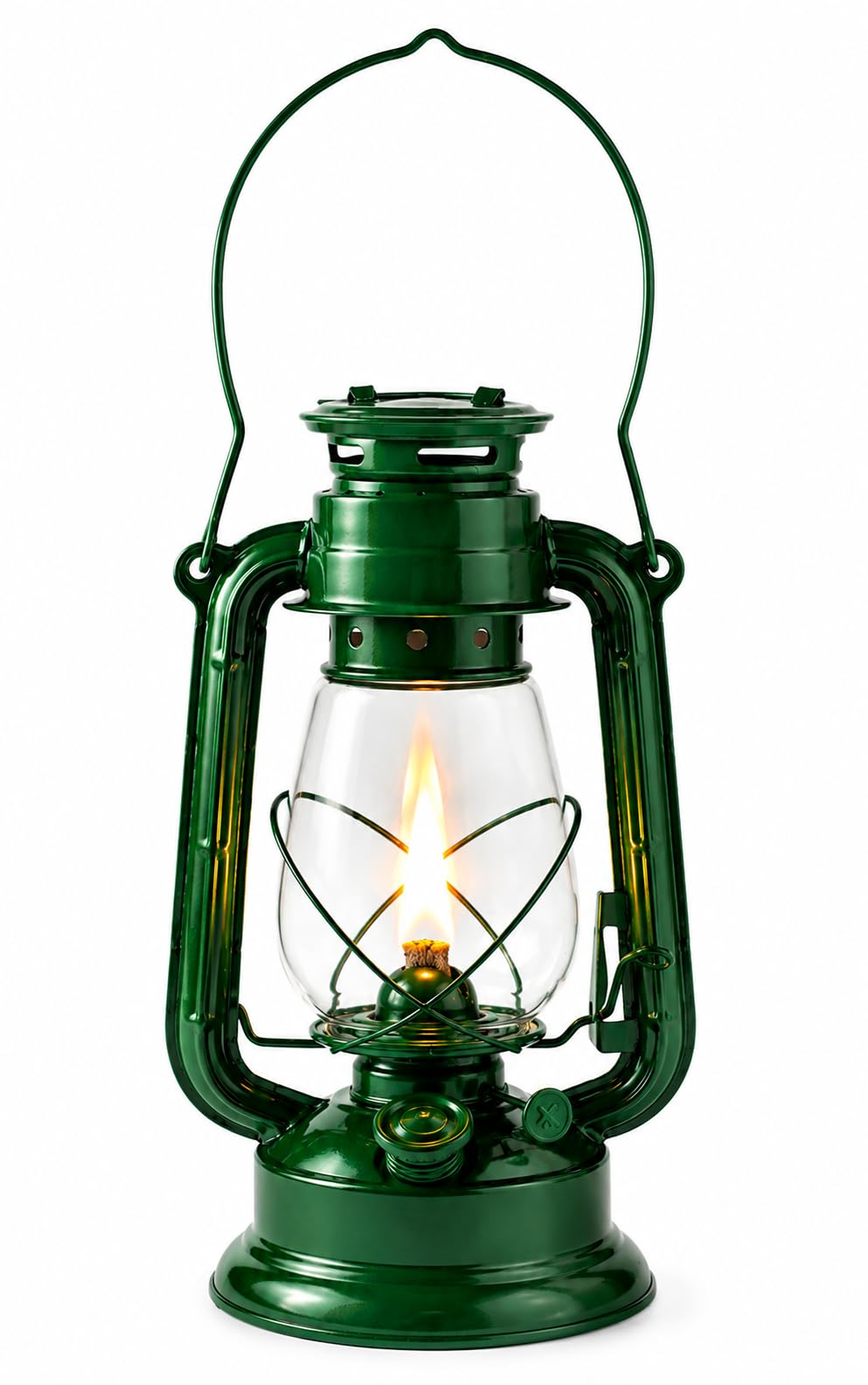 Lalten Desi Kerosene Hurricane Lantern Glass Lamp Hanging Traditional Home Decoration Outdoor Camping Light Oil Burning Hanging Lantern, Kerosene Oil, (Pack of 1)-image-48