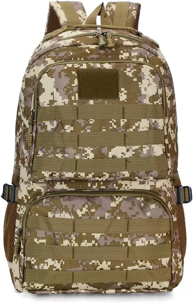 35L Mountaineering Camo Backpack Camping Hiking Travel Outdoor Sports Bag