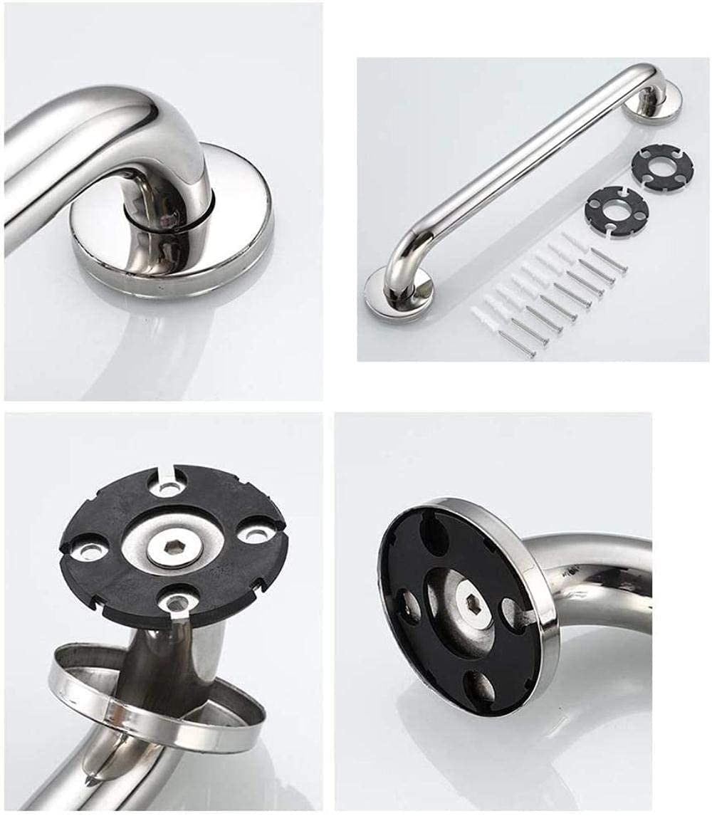 Maniglie per corrimano, Barre di Sostegno per Vasca da Bagno, corrimano di Sicurezza in Acciaio Inox per WC, corrimano di Supporto per l'equilibrio della Doccia del Bagno per anzia