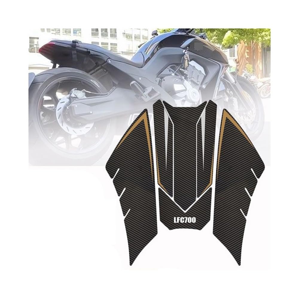 Serbatoio PER BENDA LFC700 LFC 700 Moto Anti Slip Olio Combustibile Rilievo Del Carro Armato Laterale Ginocchio Grip Sticker Decal Protector Pad