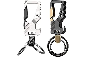 2pcs Keychain, Practical and Stylish Keychain Carabiner for Men and Women