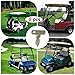 Club Car Golf cart Key DS/Precedent (1982+) Gas/Electric Golf Cart Replacement Ignition Key(8)