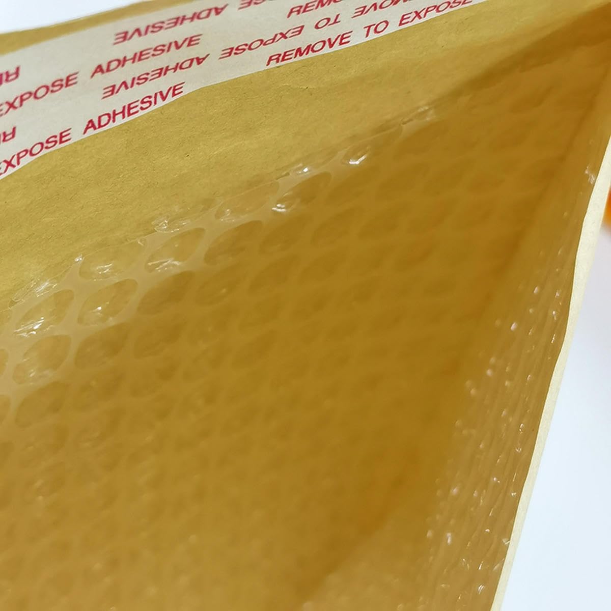 50 szt. naturalne brązowe bąbelki, poduszka z papieru kraftowego, wyściełane koperty, woreczki z amortyzacją, do pakowania, 150 mm x 250 mm, 50 szt