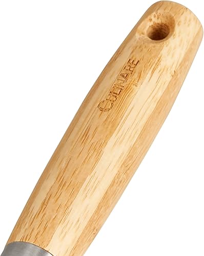 Miniatura 5 de Culinare Naturals C70004 - Rueda de corte de pizza  bambú sostenibleacero inoxidable  (L) 8.661in x ancho) 0.394in  Herramienta manual para cortar