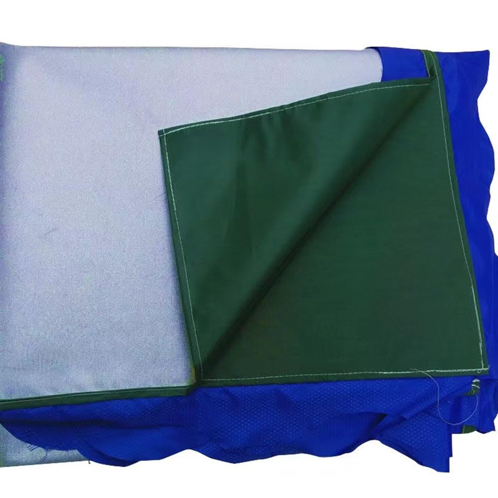 Duży zielony pokrowiec na parasol – 350 x 300 cm, trwały, wodoodporny baldachim zastępczy do parasoli tarasowych i ogrodowych, pasuje do 4/6 żeber, wytrzymały pokrowiec na zewnątrz