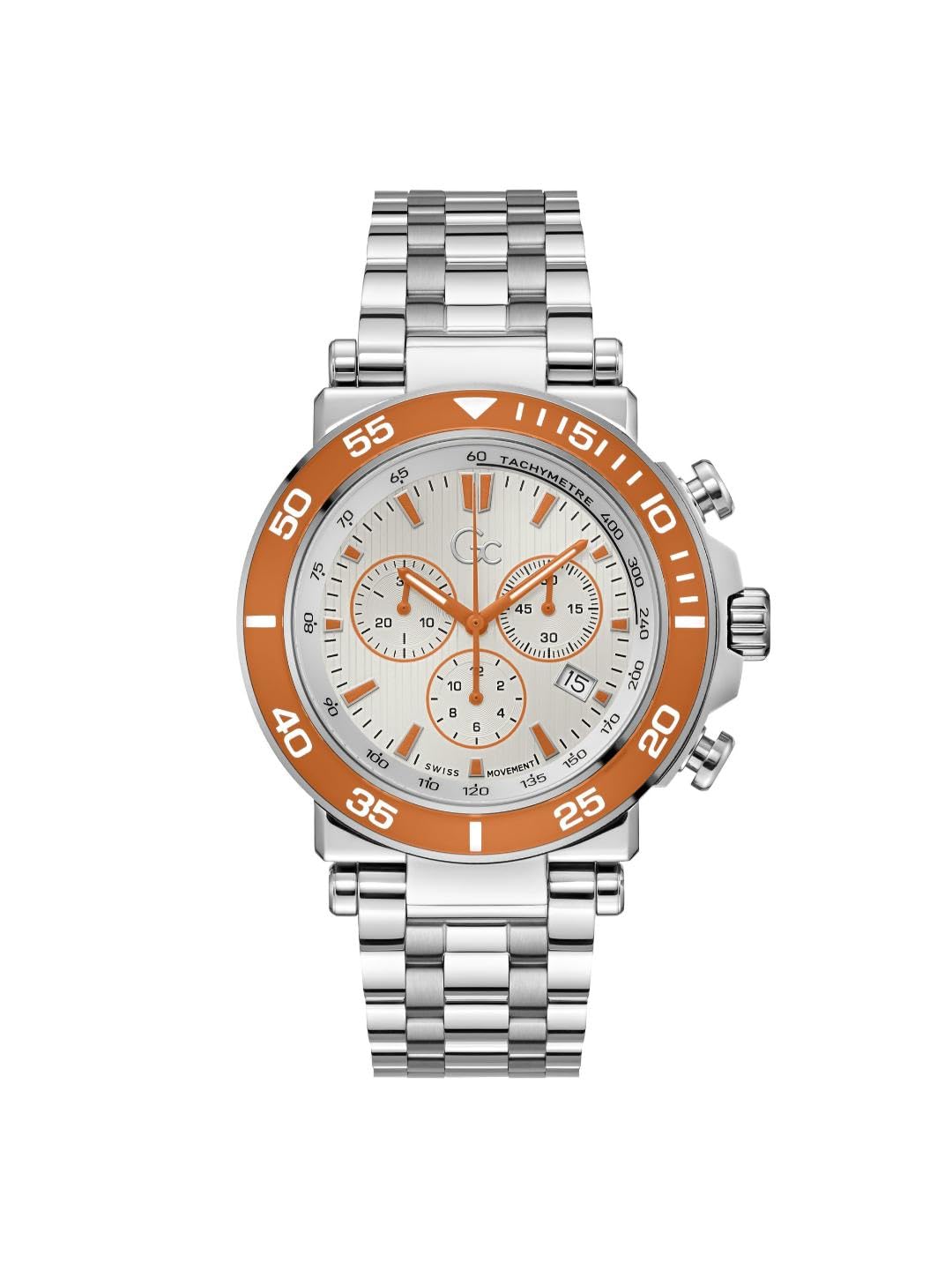 GC Men White Dial 44 mm Analog Watch- Z14010G1MF (B0D6GWX1BK) Amazon Price History, Amazon Price Tracker