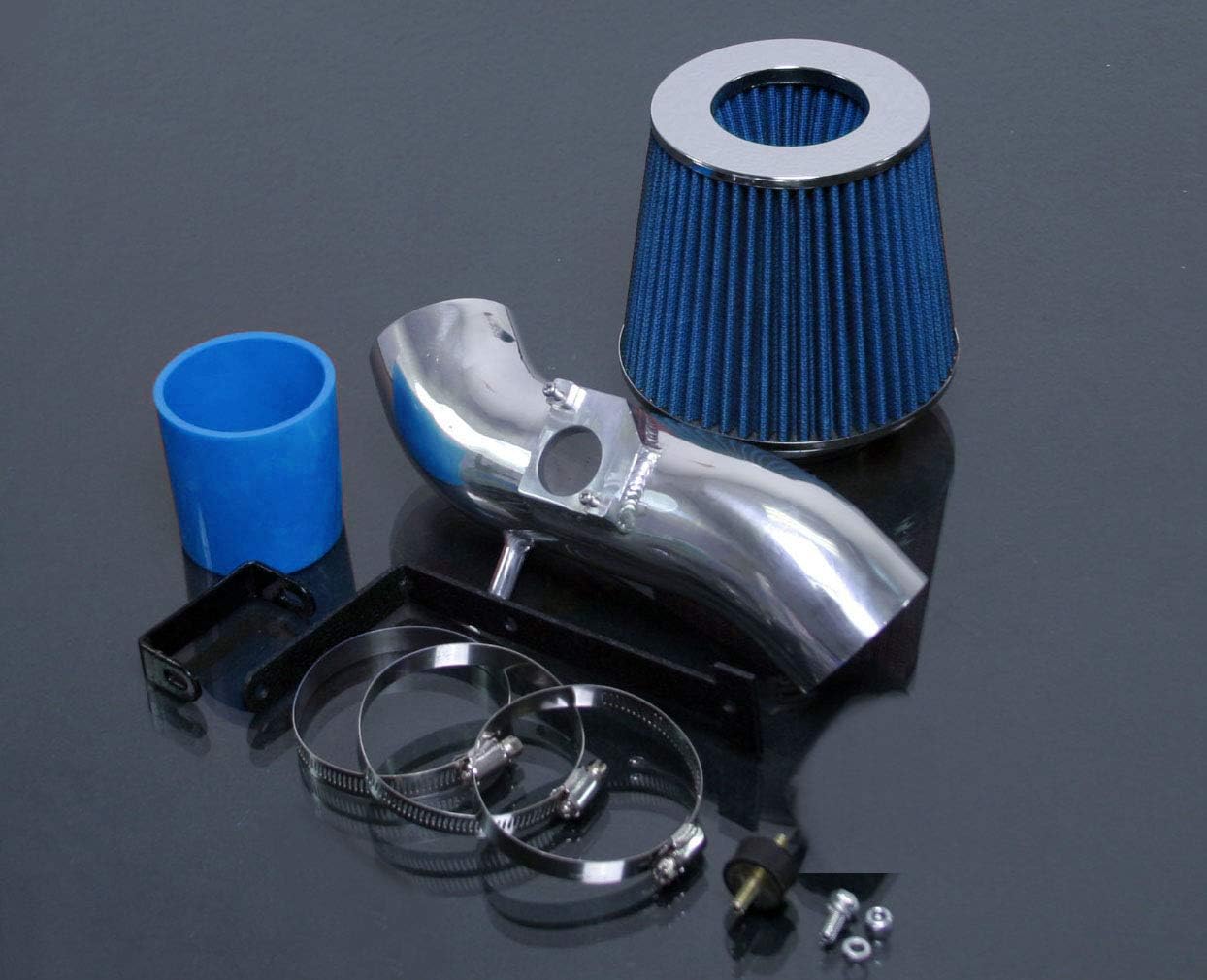 INTAKEKAI Performance Air Intake (Compatible with 2002-2007 Toyota Corolla 1.4L 1.6L / 2003-2006 PONTIAC VIBE GT 1.8L 1.8L L4 MODELS) (RED)