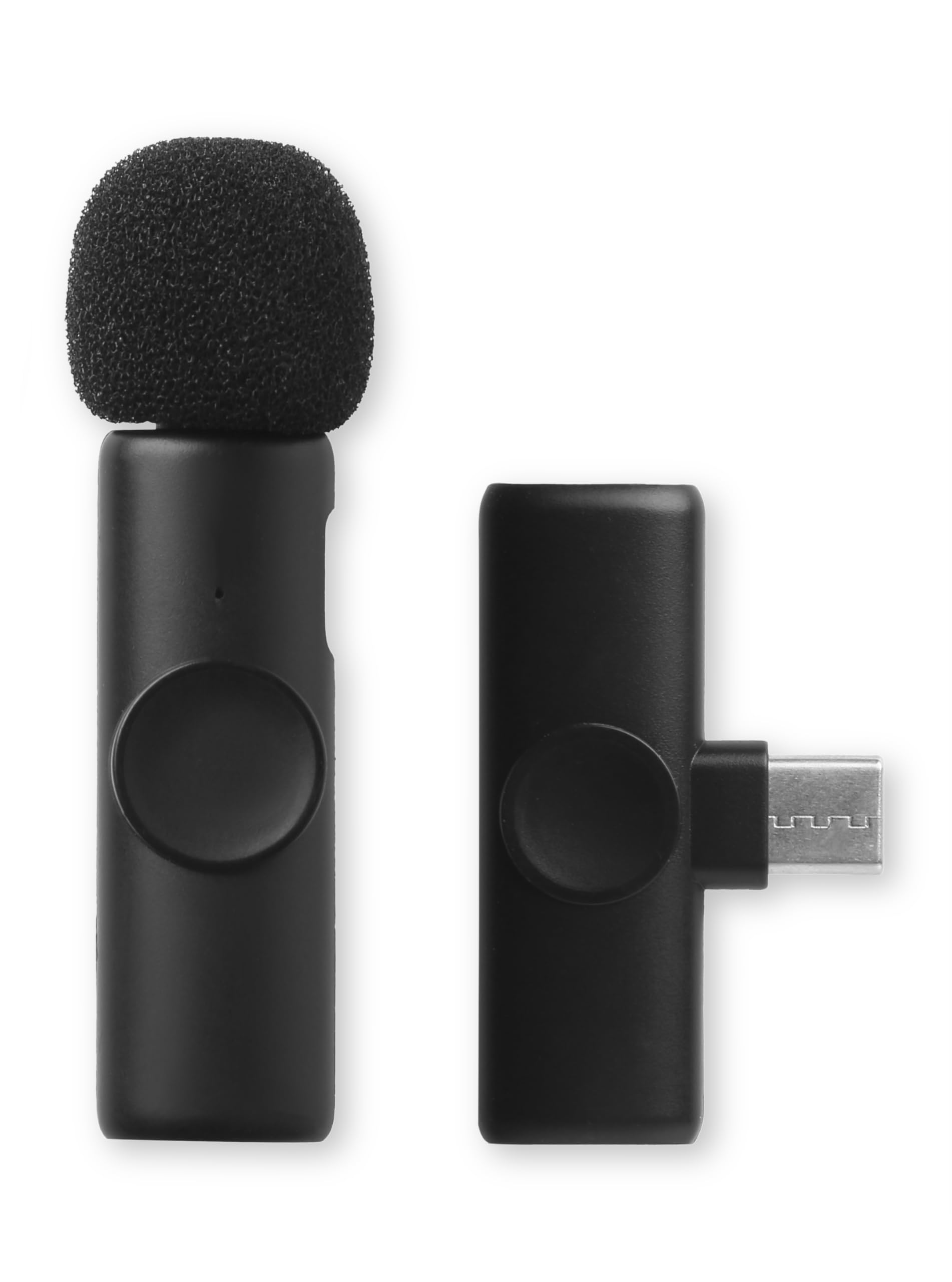 Juarez K11 Wireless Microphone All-in-One 3-Port Mini Lavalier Mic – 2.4G Wireless, 20m Range, 1-Drag-1 Clip-On Lapel Mic for Smartphone, Camera, Vlogging, YouTube, Interviews & Content Creation-image-8