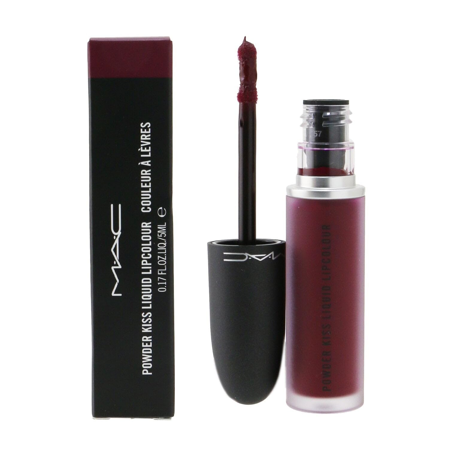 Powder Kiss Liquid Lipcolor - 997 Over The Taupe by MAC for Women - 0.17 oz Lipstick - Image 3