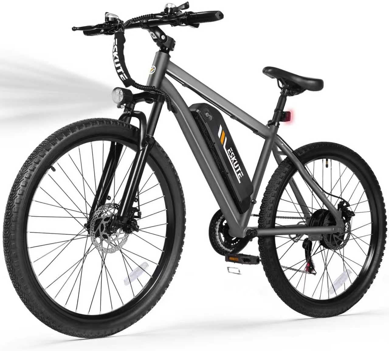 M200 Electric Bike for Adults – 21-Speed Gear 27.5" Mountain E-Bike, 1200W Peak Brushless Motor 28MPH, 48V 10.4Ah&13Ah Removable Battery, Up to 55-65 Miles Range, Step Over Commuter E-MTB, NFC Unlock thumbnail
