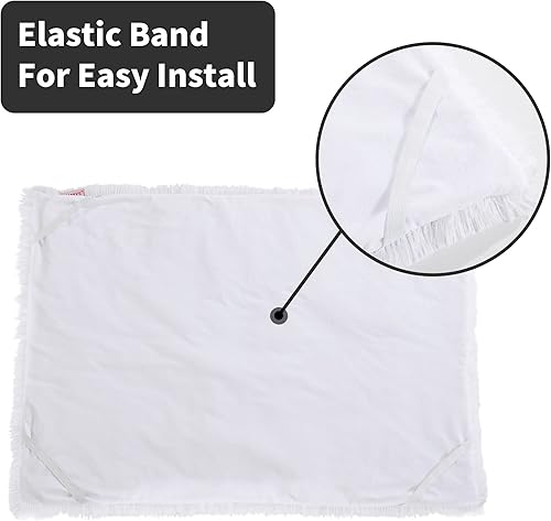 Miniatura 3 de HOMBYS Almohadilla de cama para perro de imitación de Fux para cama elevada para perros al aire libre, cama elevada portátil para perros, cama para