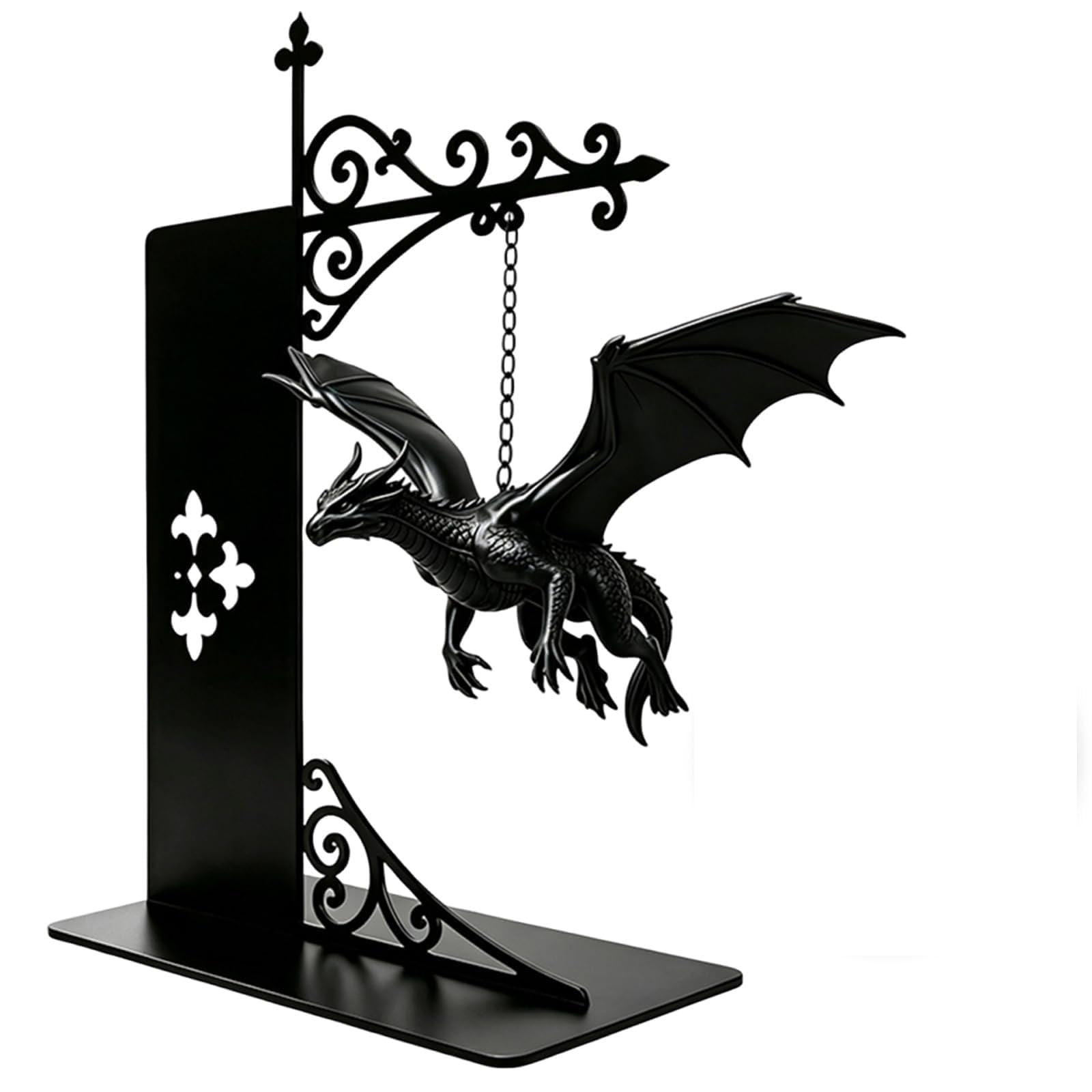 Book Shelf Lamp LED Vintage Floating Dragon Decor (1, #2)