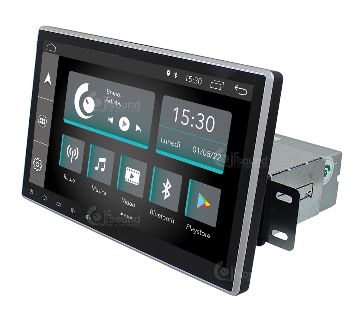 JF Sound - Autoradio Android JF-011-X7C-RK - Per Renault Kangoo, Trafic e Nissan Primastar (2021>) - CarPlay e Android Auto - GPS - 2GB RAM - 32GB ROM - DAB+ - 10" HD - Prodotto in Italia