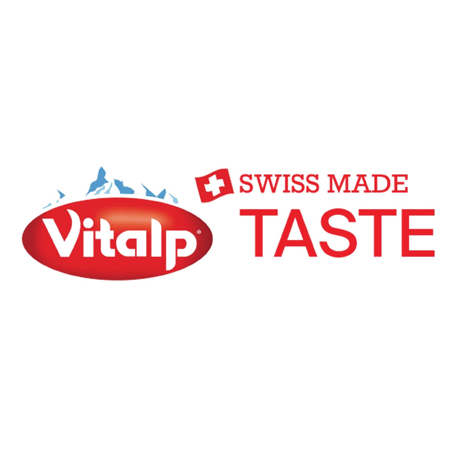 Vitalp Taste, Swiss Made, Sugar Free Candy with Stevia, Vegan, Cherry Flavor, 25g/0.88 Ounce Packs, 16 Boxes