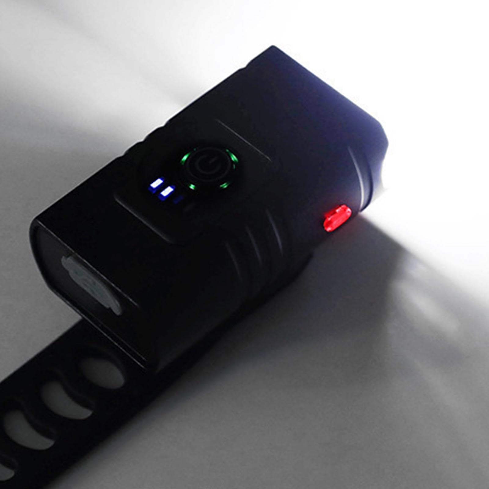 Światła rowerowe na nocną jazdę, ładowane przez USB, 1000LM, reflektor i tylne światło, wysoka jasność, wodoodporne światła na bezpieczeństwo, lekkie przednie i tylne światło rowerowe do dojazdu do