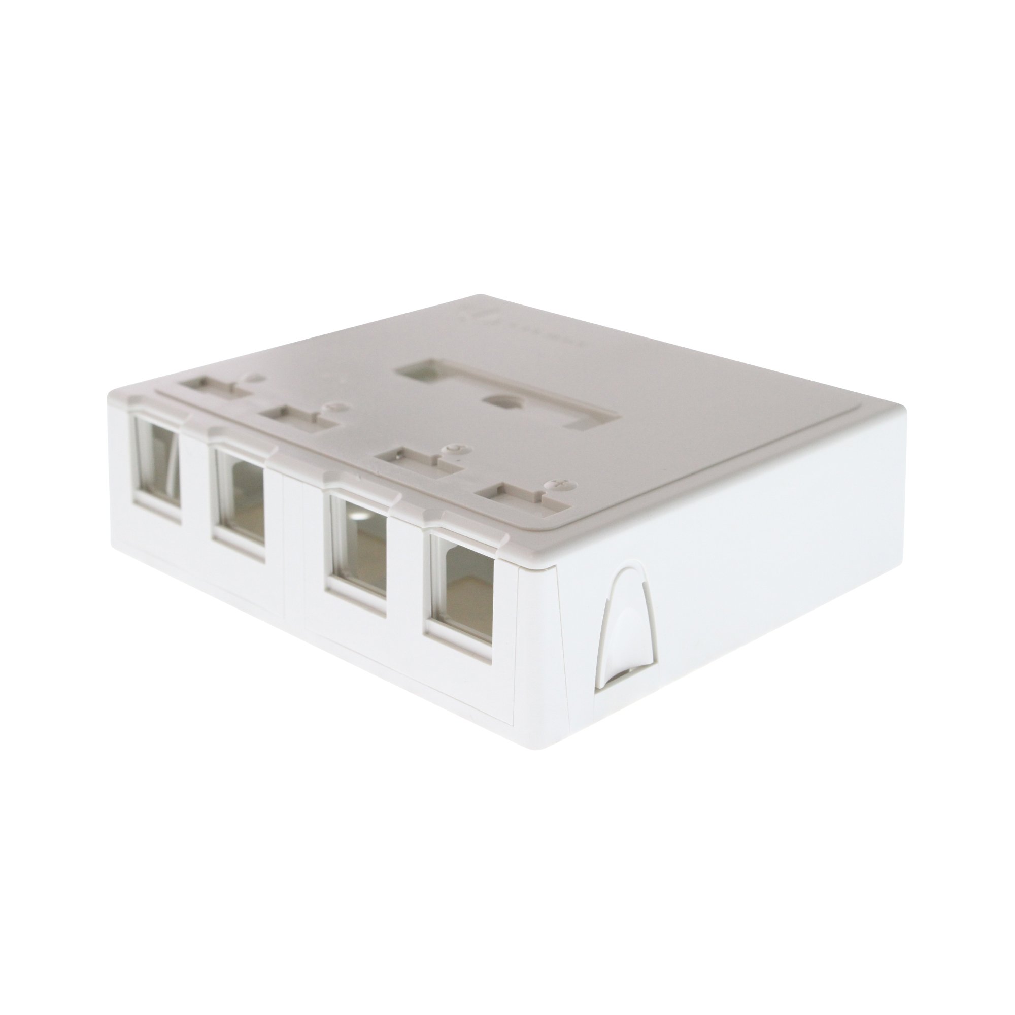 Siemon MX-SM4-02 Surface Mount Box For Max Modules & Fiber