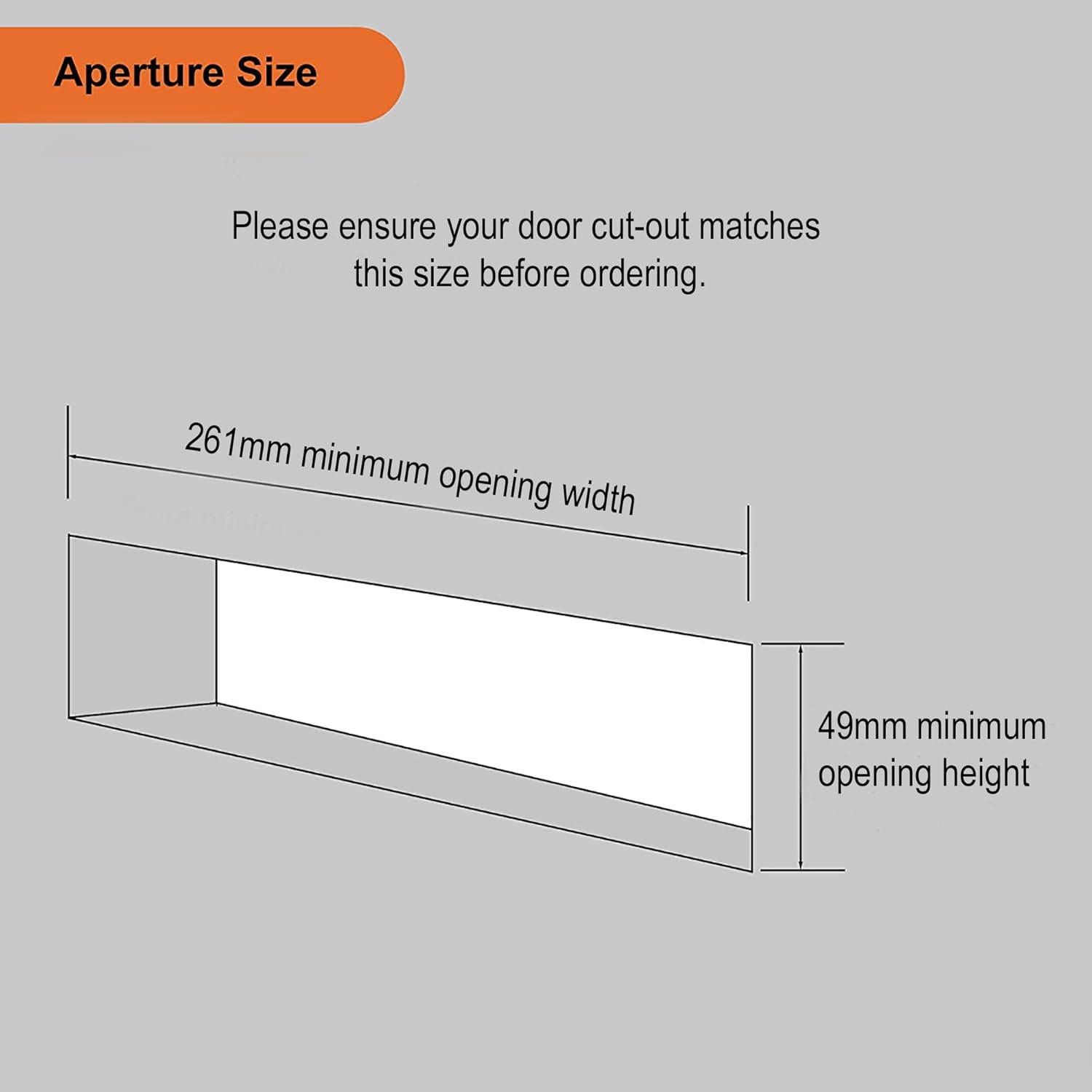 LPAFCH Affinity 12" Polished Chrome Letterplate Premium Heavy Duty Sprung Letter Box