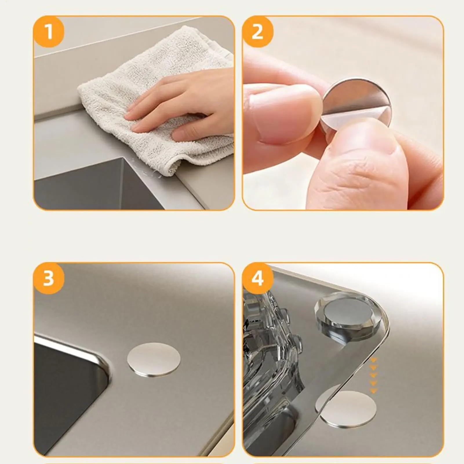 Cestino triangolare lavello da 2 pezzi Per Cucina E Bagno