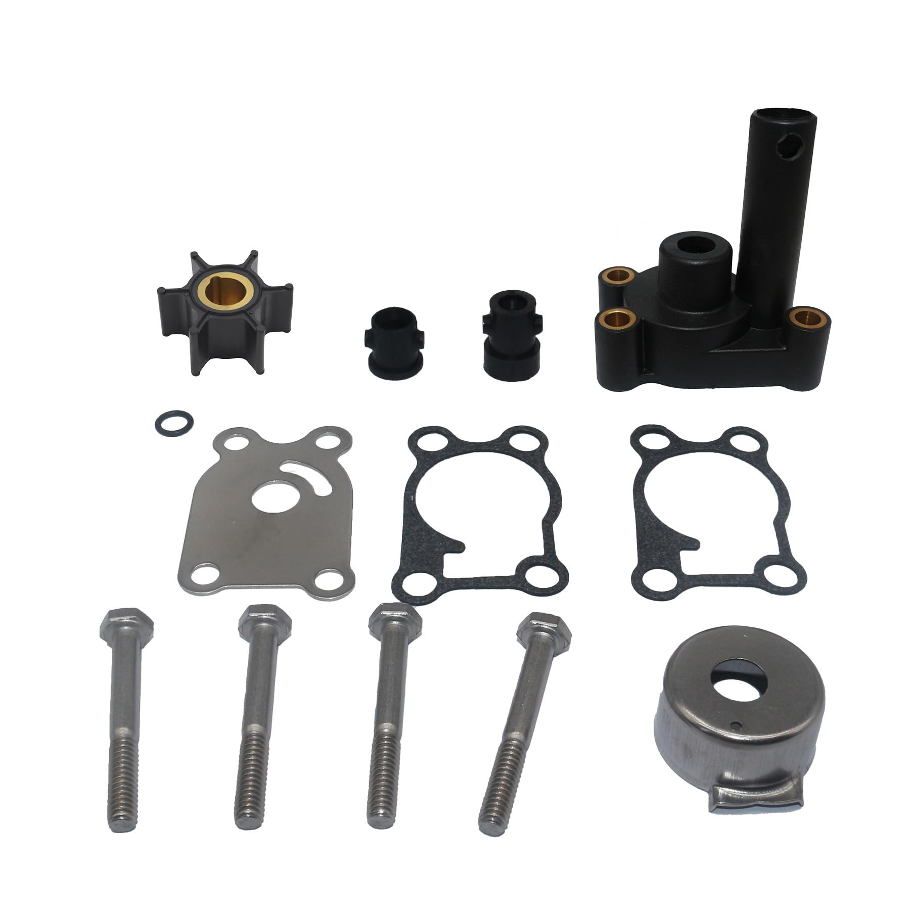 Parti marine Kit girante pompa acqua con alloggiamento per fuoribordo Johnson Evinrude 4,5 6 7,8 HP 389844 396644