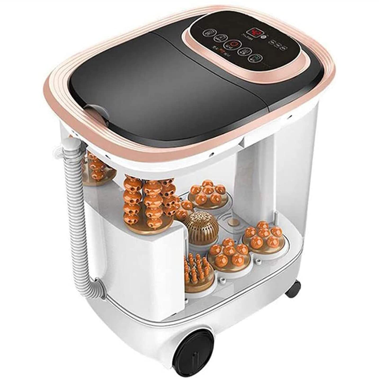 Idromassaggio per I Piedi con Rulli Massaggianti Automatici, con 8 Rulli Massaggianti può Alleviare L'affaticamento E Favorire La Circolazione Sanguigna