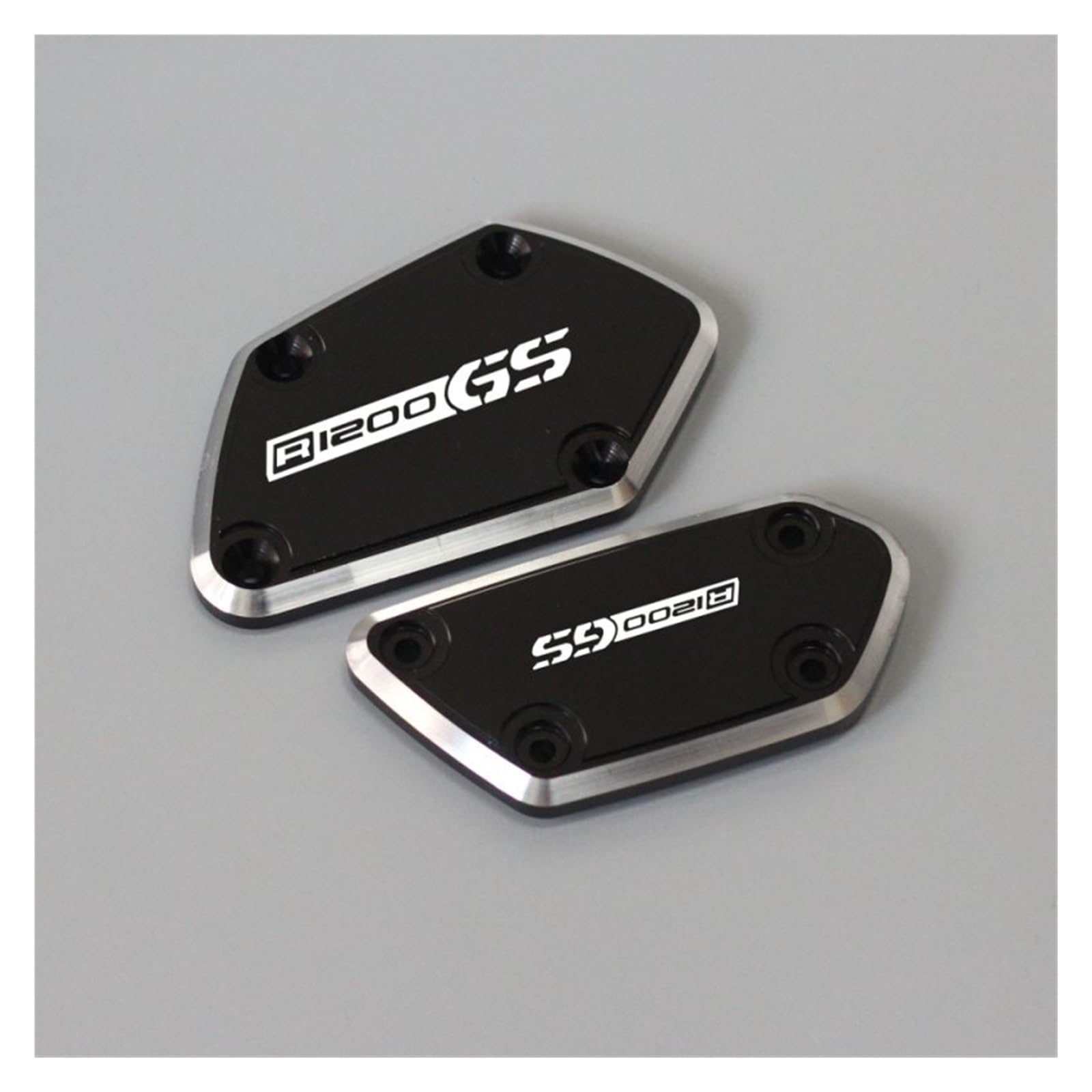 motorcycle brake tank cap Motorcycle CNC Front Brake Clutch Fluid Reservoir Cover Caps Accessories For R1200GS LC Adventure R 1200GS 2012-2017(Color:Black)