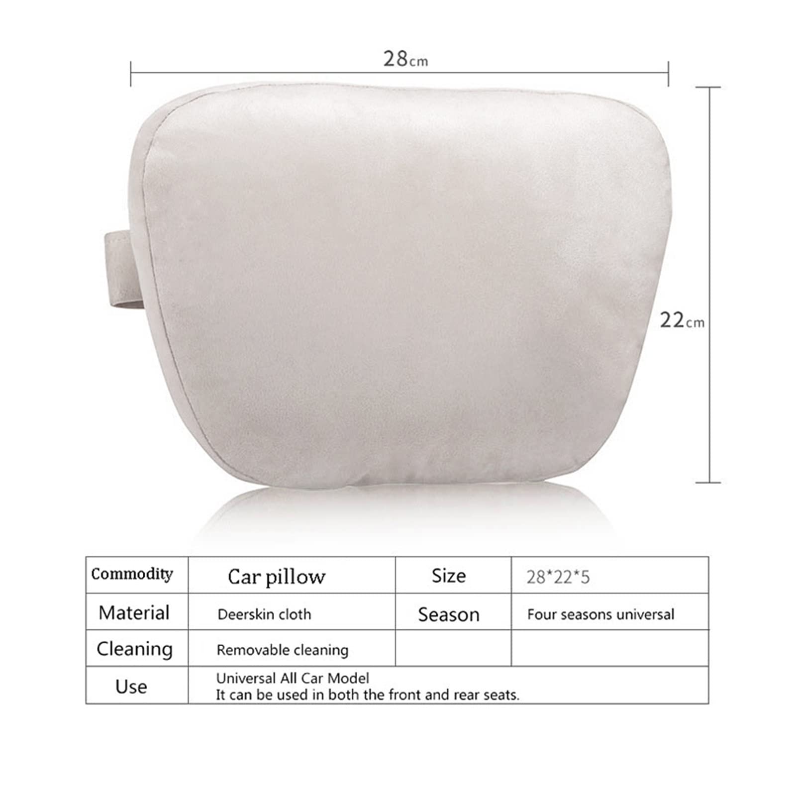 1 Pcs/2Pcs Auto Poggiatesta Cuscino Seggiolino Auto Supporto per La Testa Auto Poggiatesta Cuscino da Viaggio Universale Auto Cuscino del Collo Accessori 2022 2 caffè Cuscino del Collo
