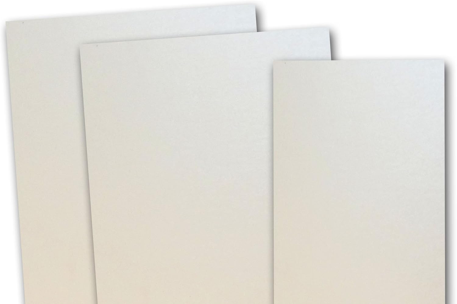 Shimmery Metallic Paper 50 Pack - 81# Text - Double Sided Metallic - Great for Specialty Prints, Belly Bands, Holiday Cards, At Home Printing, Paper Flowers, and more! (Quartz)
