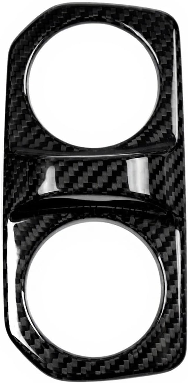 Compatible for Jeep Wrangler JL JLU Gladiator JT 2019-2025 Carbon Fiber Car Interior Rear Back Seat Air Vents Bezel Cover Trim Accessories(Forged Fiber)