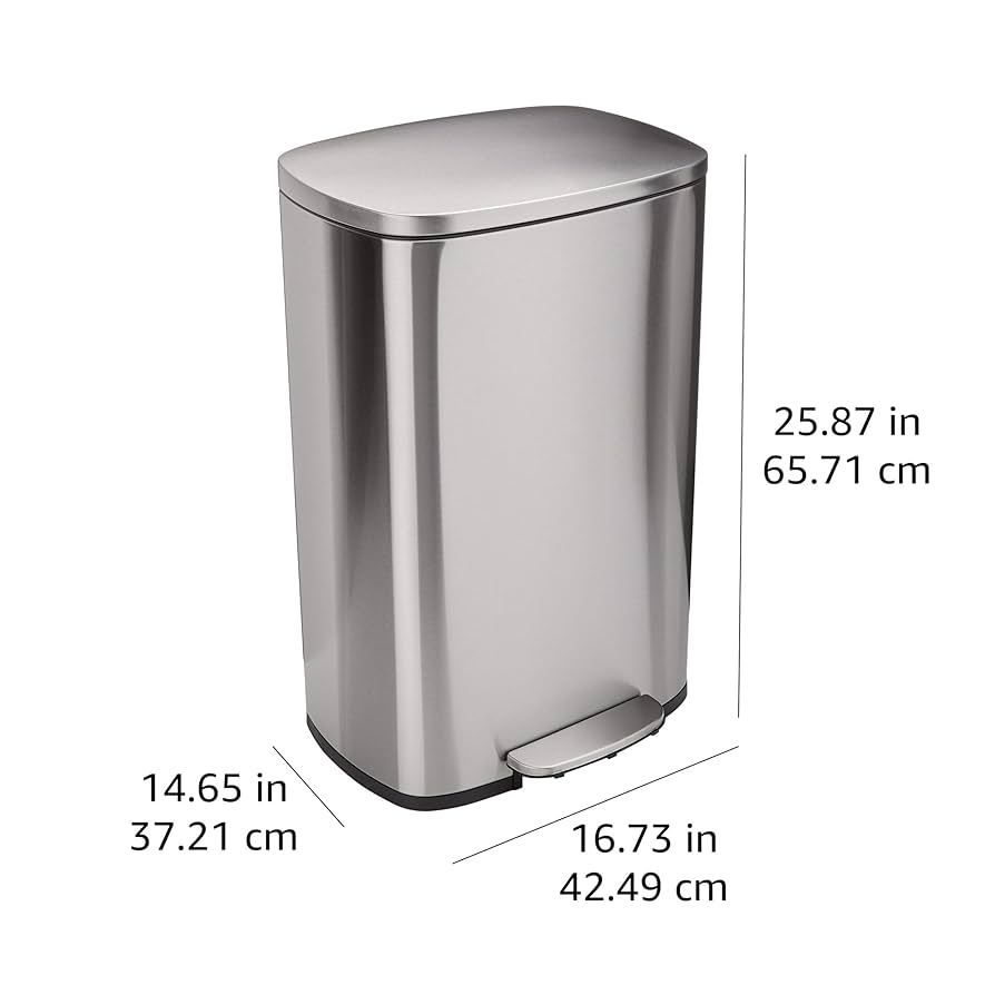 ゴミ箱 50L(50リットル) ソフトクローズ 静音 ふた付き ペダル付き Amazon｜ゴミ箱 50L(50リットル) ソフトクローズ 静音 ふた付き