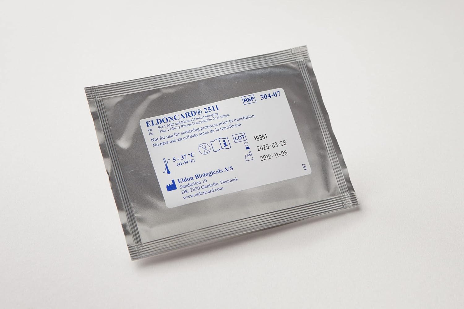 (5 Pack) Blood Typing Test Kit Eldoncard by Eldon - Image 9