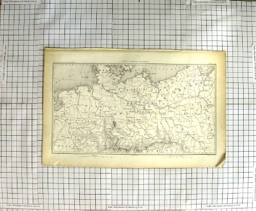 Mappa antica dyonnet dufour germania berlino