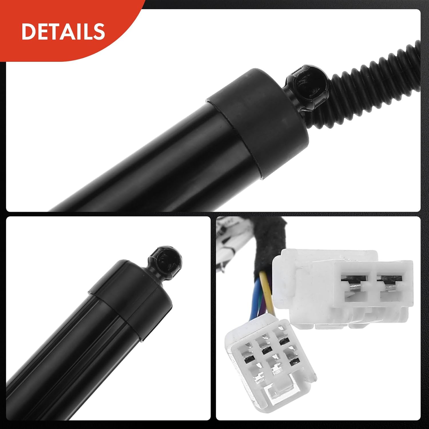A-Premium Rear Left Tailgate Power Lift Support Shock Strut Compatible with Honda Pilot 2016-2017 Sport Utility with Power Liftgate
