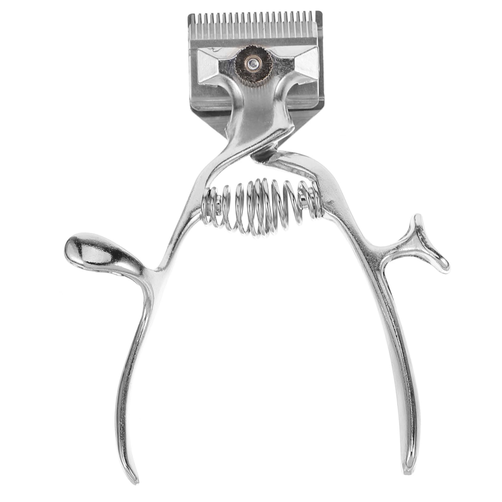 LALADEFIEE Manual Mane Clippers Old Fashioned Hand-Powered Hair Trimmer Non- Clipper for Men Women