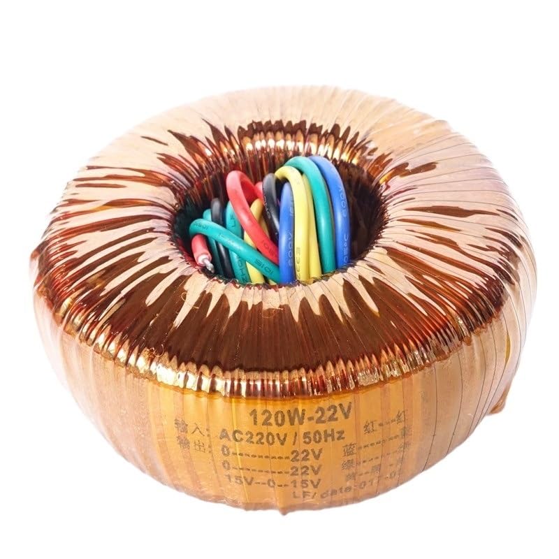 Audio 120W toroidal Transformer for Power Amplifier (Color : Version 1, Size : 110V)