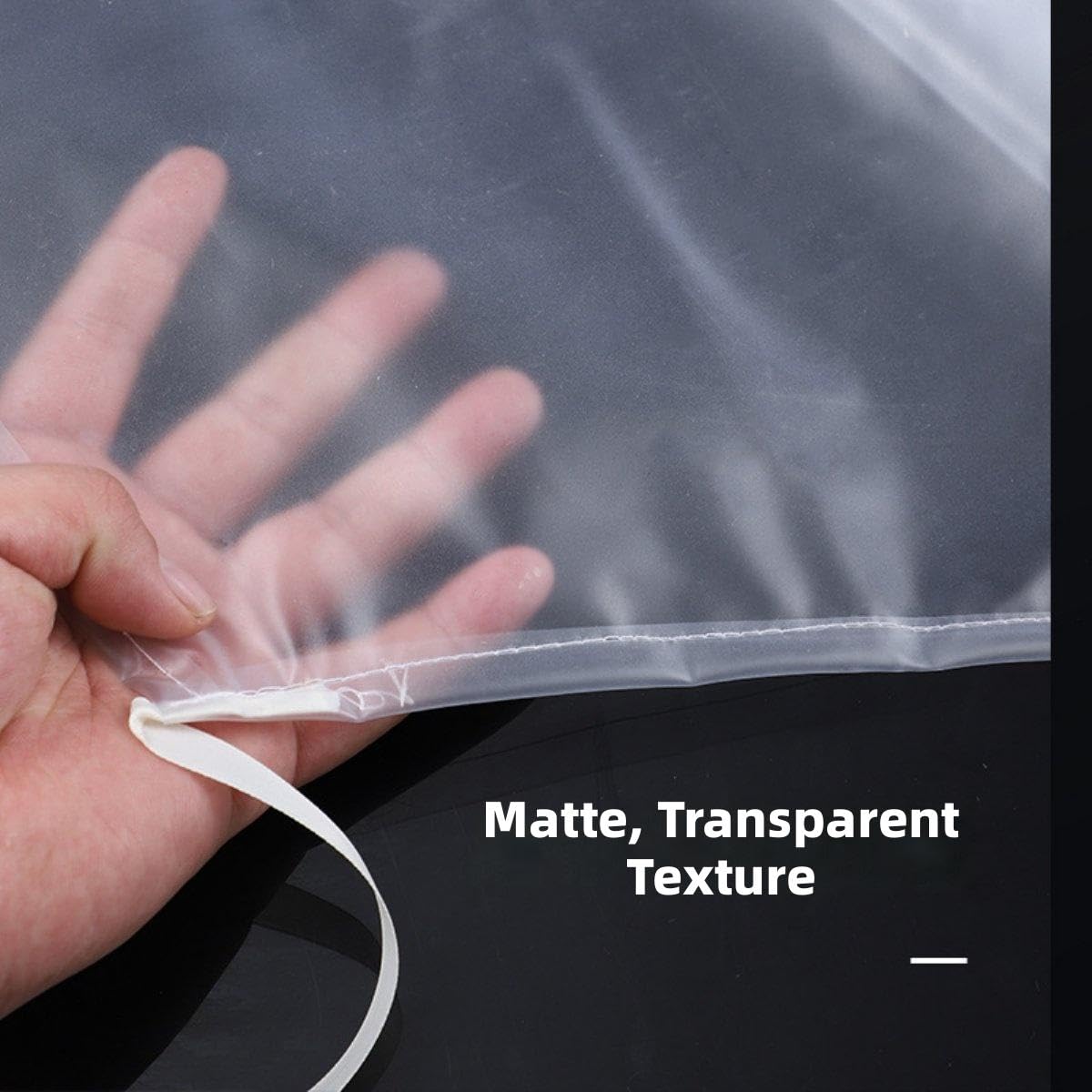 Delantales Ajustables, Delantales de PVC 10 Piezas, Transparentes, 0,25 mm Grosor(110x65 cm 0.25mm Thick)