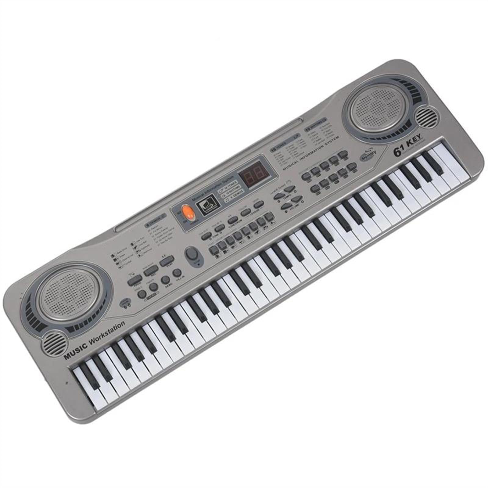 Amazon | 61 キー内蔵スピーカーキーボードピアノ楽器 21 インチ