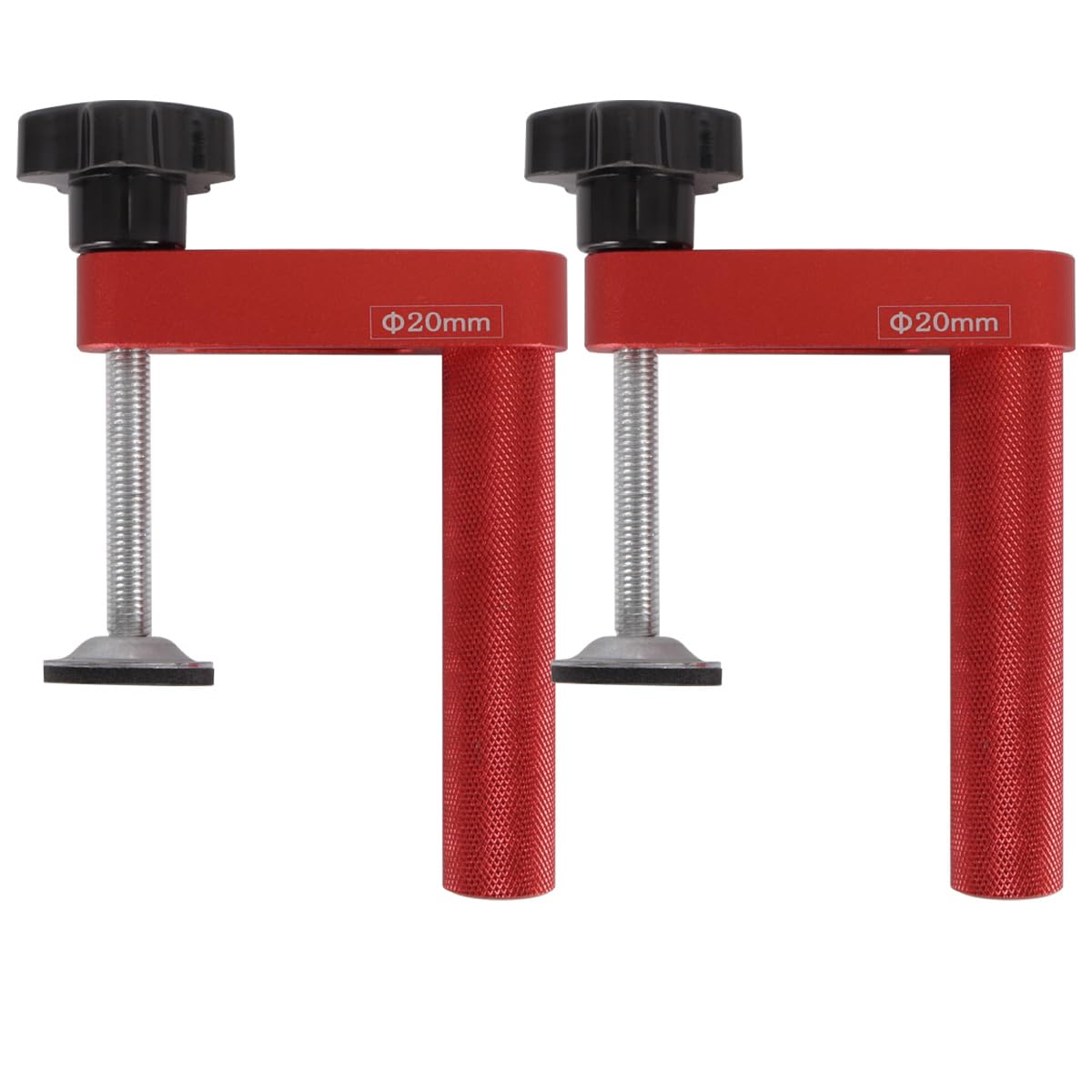 Pince de serrage réglable Alide avec crochets d'établi 20 mm précis