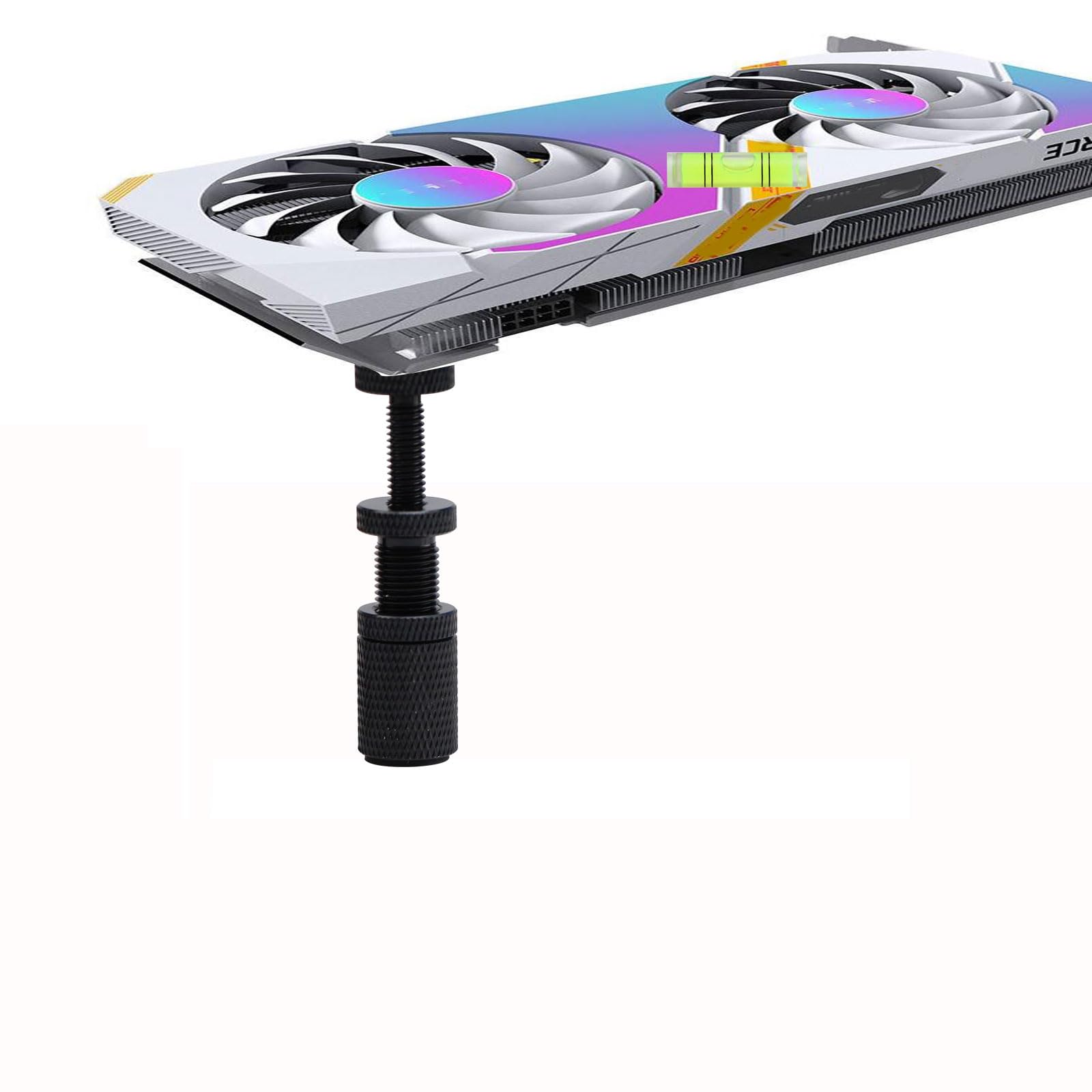 Soporte de GPU: evita que la GPU se hunda con este soporte para tarjetas gráficas y soporte antihundimiento para montaje de GPU, soporte de GPU resistente para soporte de tarjetas gráficas,