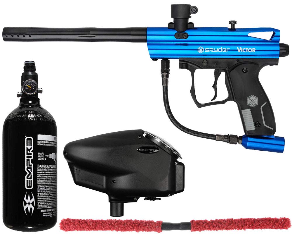 Action Village Kingman Spyder Victor Core Paintball Gun Package Kit