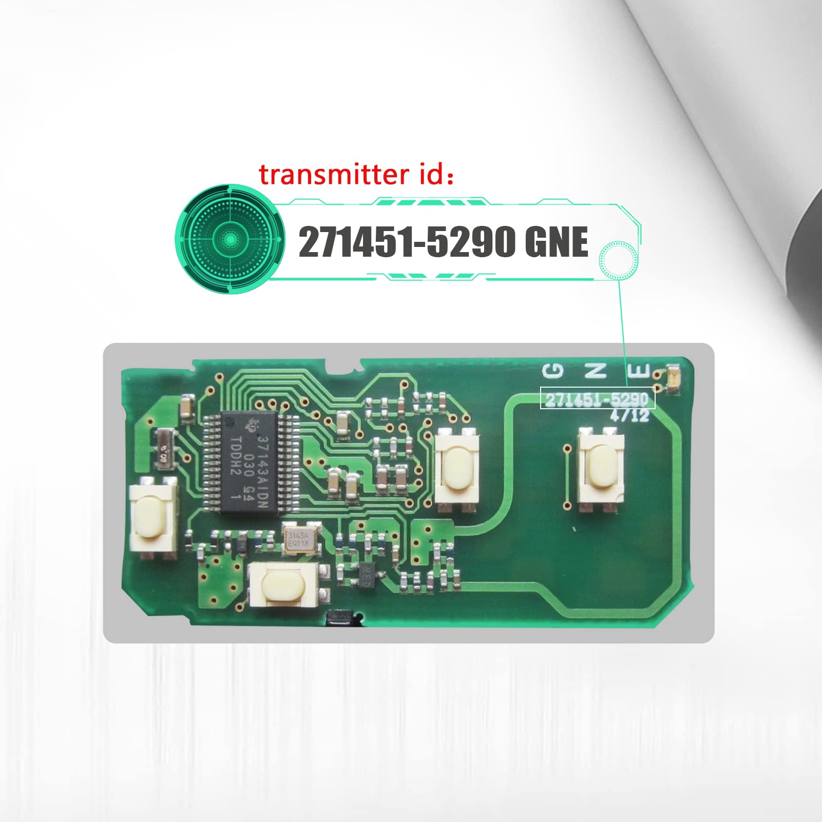 Amazon | BestKeys 4ボタン キーレスエントリー 近接スマートリモート